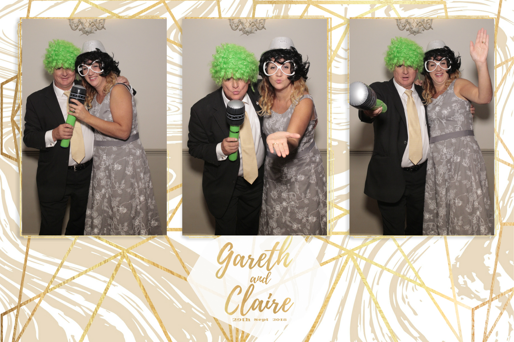 Claire & Gareth's Wedding | View more photos from the event at gallery.myphotoboothexperience.co.uk/u/MyPhotoBoothExperienceLtd/Claire-Gareths-Wedding